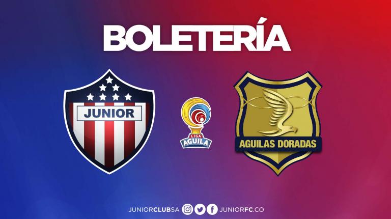 PRECIOS DE BOLETERÍA PARTIDO JUNIOR - RIONEGRO AGUILAS ESTE MIÉRCOLES 15 DE  NOVIEMBRE | Junior de Barranquilla