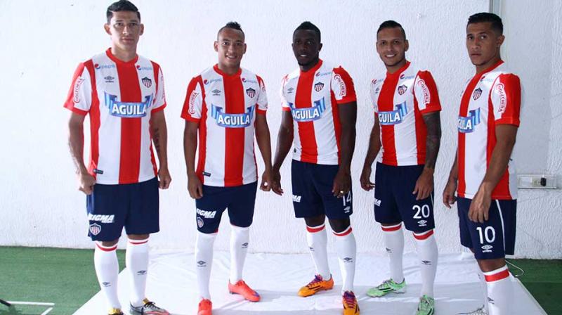 Historia del uniforme del Junior de Barranquilla de Colombia
